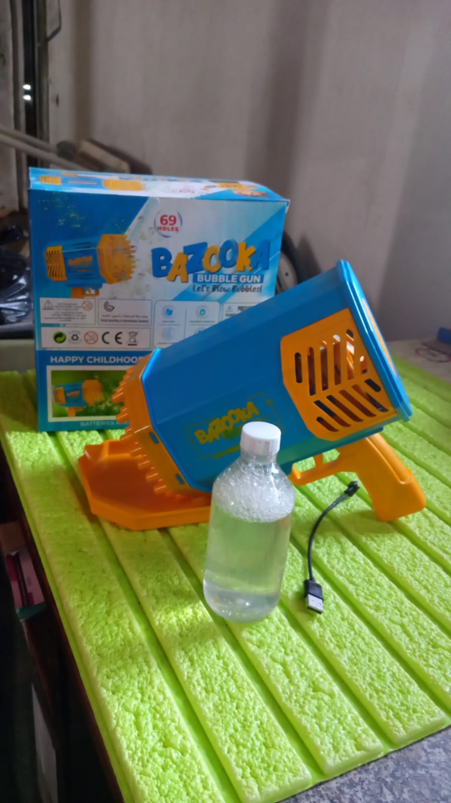 17923 69 Holes Big Rechargeable Powerful Machine Bubble Gun Toys for Kids Adults, Bubble Makers, Big Rocket Boom Bubble Blower Best Gifts 17923 69 Holes Big Rechargeable Powerful Machine Bubble Gun Toys for Kids Adults, Bubble Makers, Big Rocket Boom Bubble Blower Best Gifts